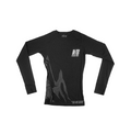 Destined Compression Top Black